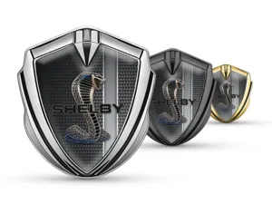 Shelby Emblema Guardabarros Insignia Tunado Inspirado Aleación